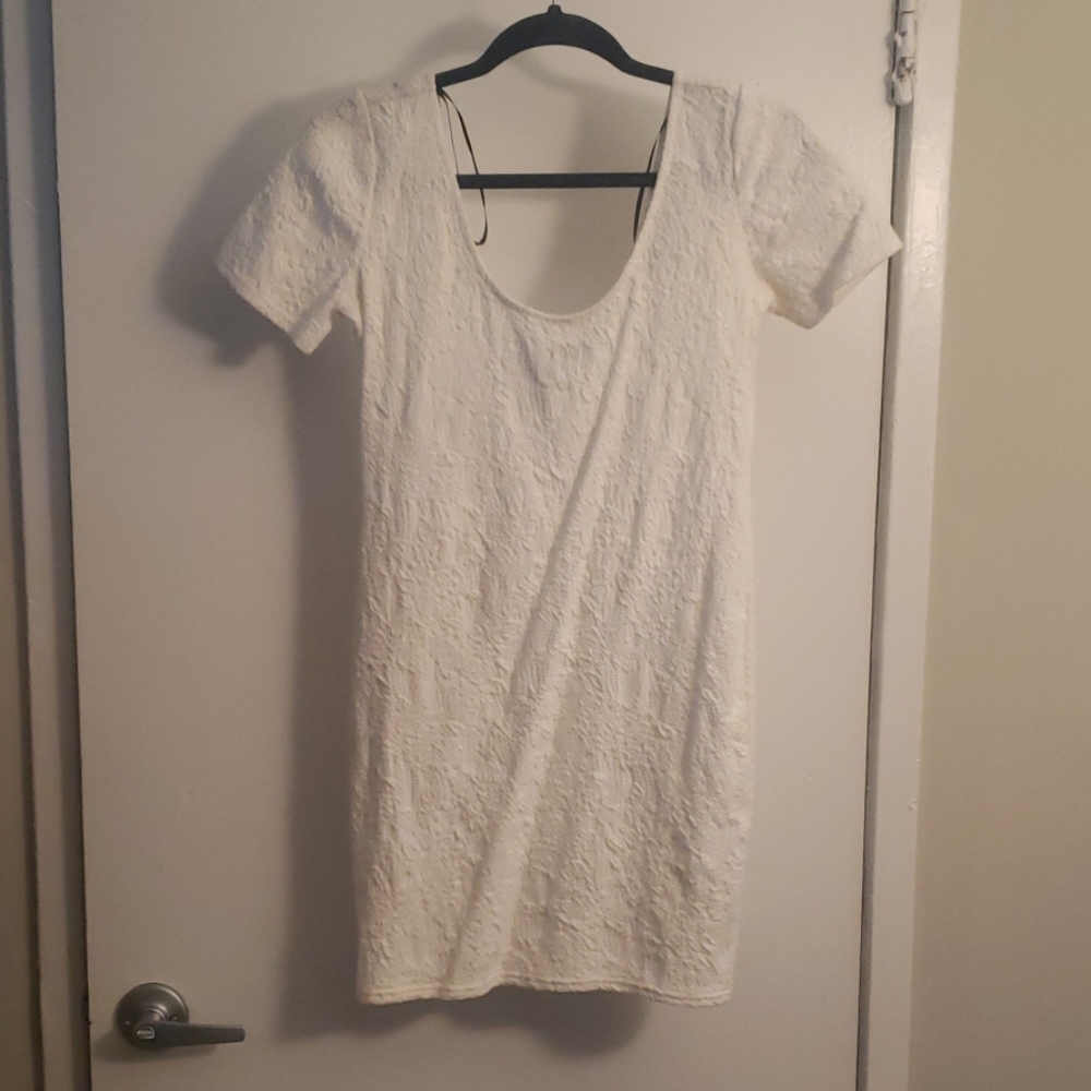 White Minidress